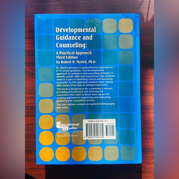 Book: Developmental Guidance and Counseling:A Practical Approach, 3rdEd. Myrick - Picture 2 of 2